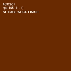 #692901 - Nutmeg Wood Finish Color Image